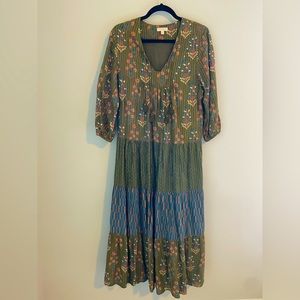 EUC Pink Chicken Indira Dress - Sz M - Perfect Summer/Fall Transition Piece!